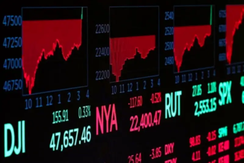 Mercados de EU Cierran con Pérdidas de Hasta 2% en Sesión Volátil