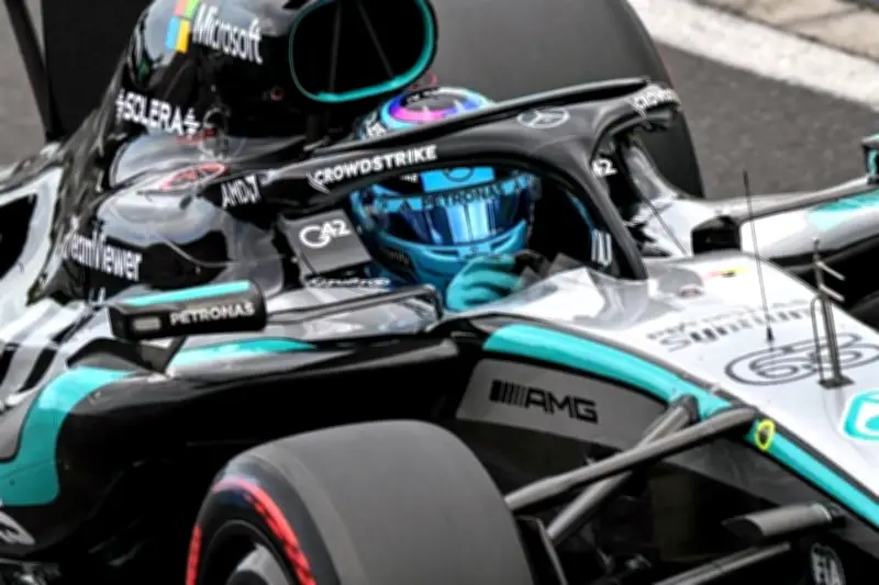 Mercedes Domina Prácticas en Australia; Checo Pérez Iniciará en 18° Lugar