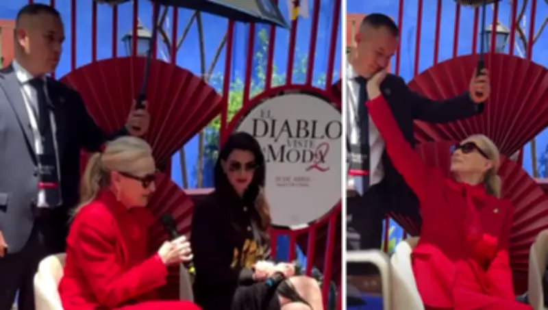 Meryl Streep conmueve con gesto de gratitud hacia vigilante en Museo Frida Kahlo durante promoción de película