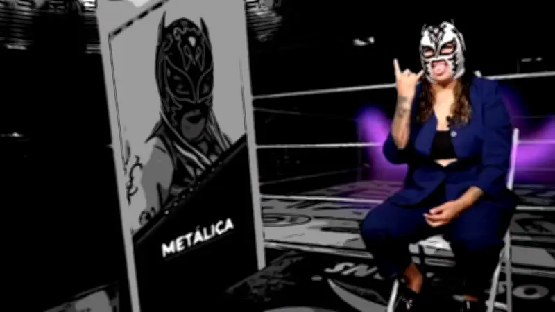 Metálica: La luchadora que desafía el machismo en la lucha libre mexicana