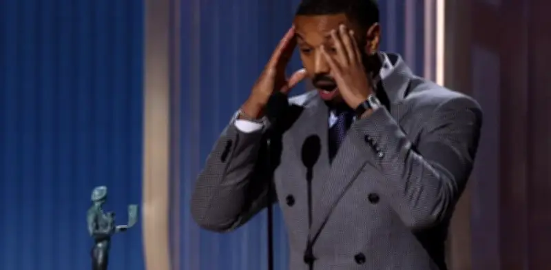 Michael B. Jordan vence a Chalamet y DiCaprio en los SAG Awards 2026