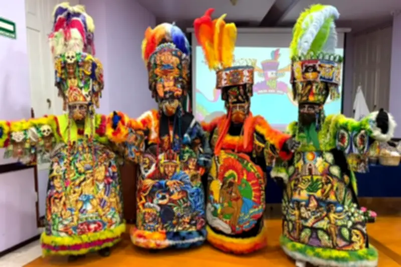 Milpa Alta se prepara para su Carnaval 2024 con máscaras y lentejuelas