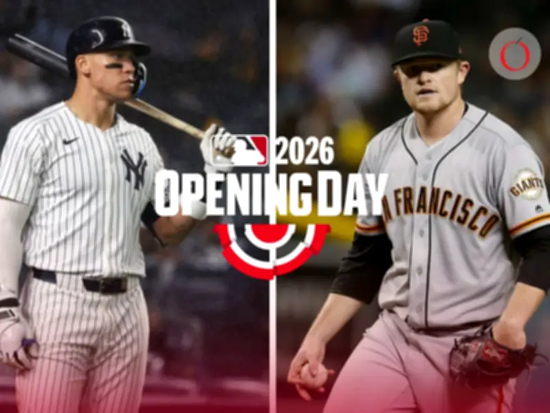 MLB 2026: Yankees vs Giants en histórico Opening Day con transmisión global por Netflix