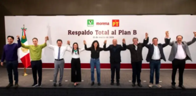Morena, PT y PVEM unen fuerzas en respaldo al plan B de reforma electoral de Sheinbaum