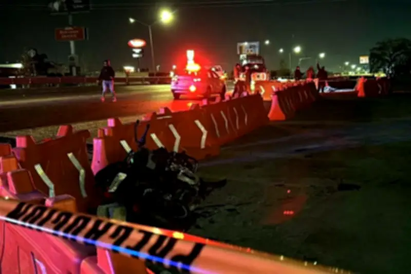 Motociclista fallece tras estrellarse en Guadalupe, Nuevo León