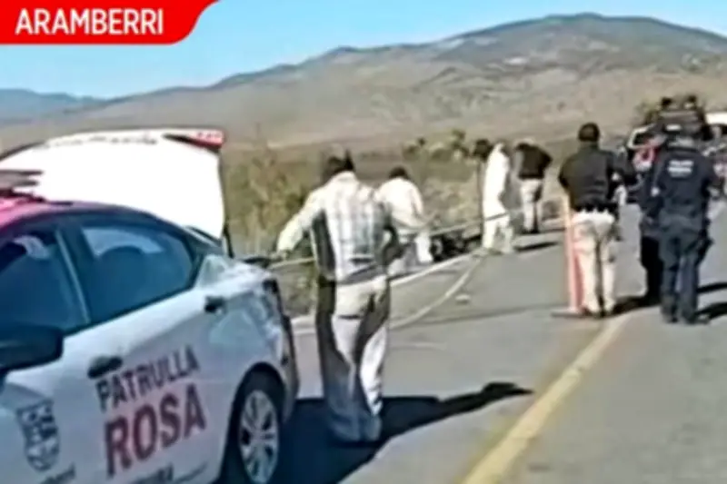 Motociclista pierde la vida tras embestir a una vaca y caer de su vehículo en carretera