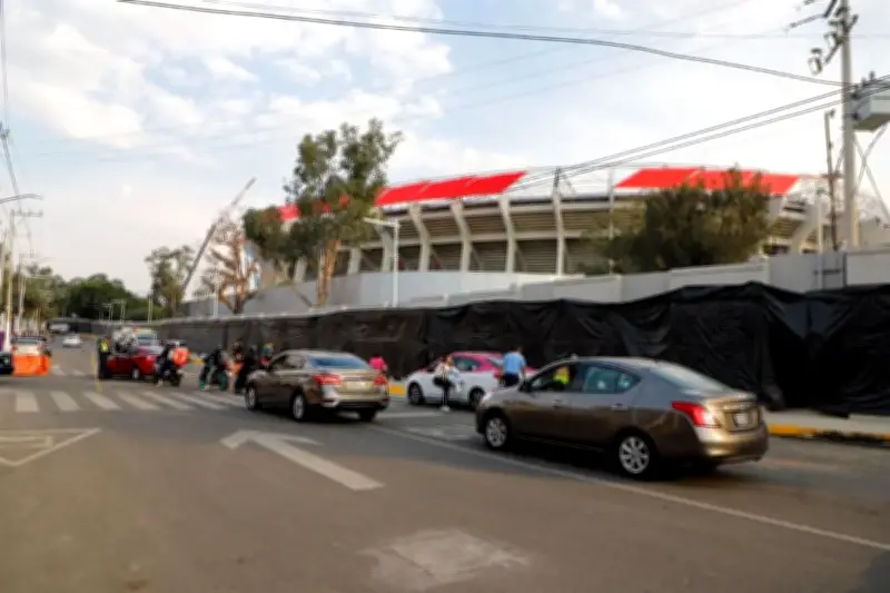Movilidad en el Estadio Azteca se somete a prueba con ensayo mundialista