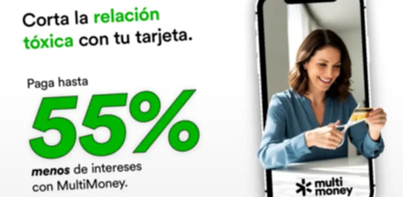 MultiMoney Revoluciona los Préstamos en México con Créditos 55% Más Baratos