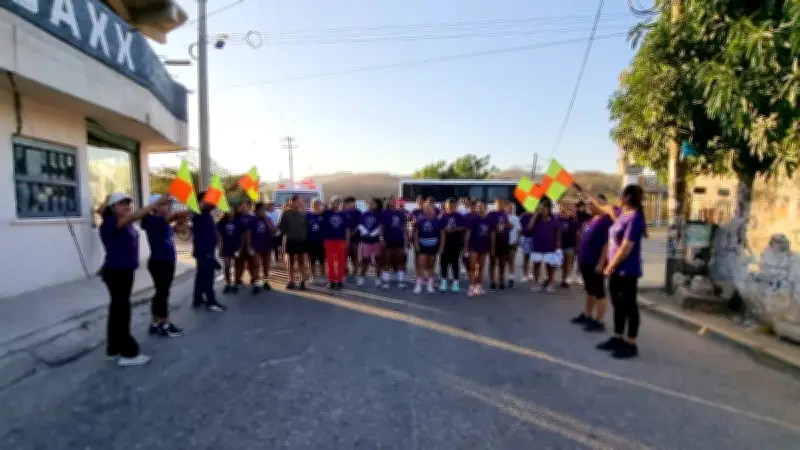 Municipio de Oaxaca se disculpa tras carrera 'Mujer Corre Por Tu Vida' por 8M