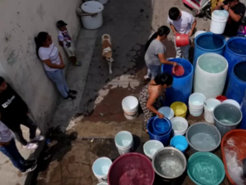 México enfrenta crisis hídrica con 35 millones sin agua suficiente y 50% de pérdidas por fugas