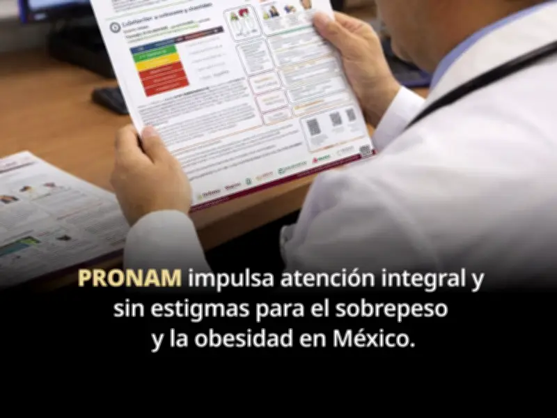 México implementa protocolos nacionales para combatir obesidad como enfermedad crónica
