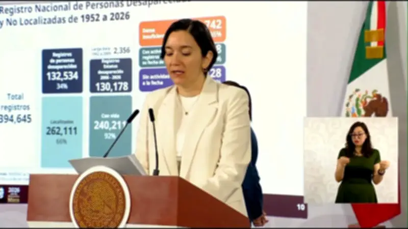 México supera las 130 mil personas desaparecidas, una crisis humanitaria en aumento