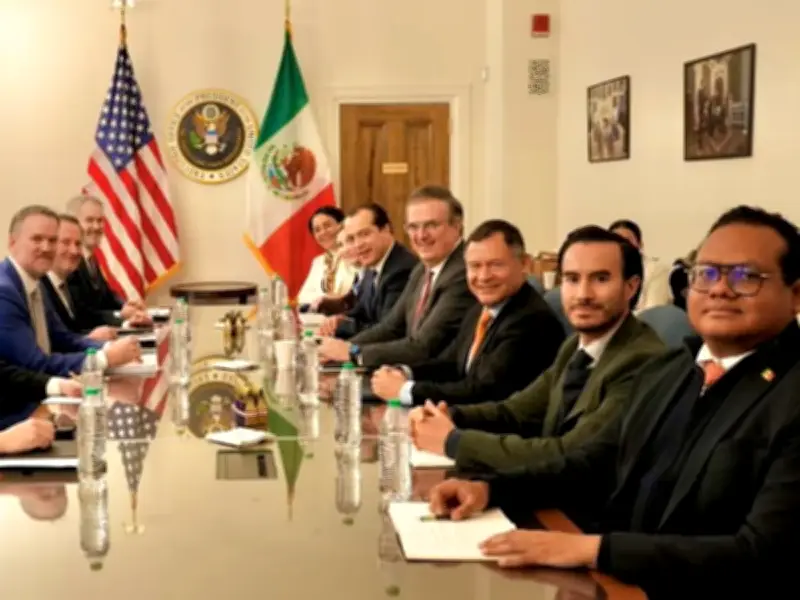 México y EU inician revisión del T-MEC en Washington con amplia delegación técnica