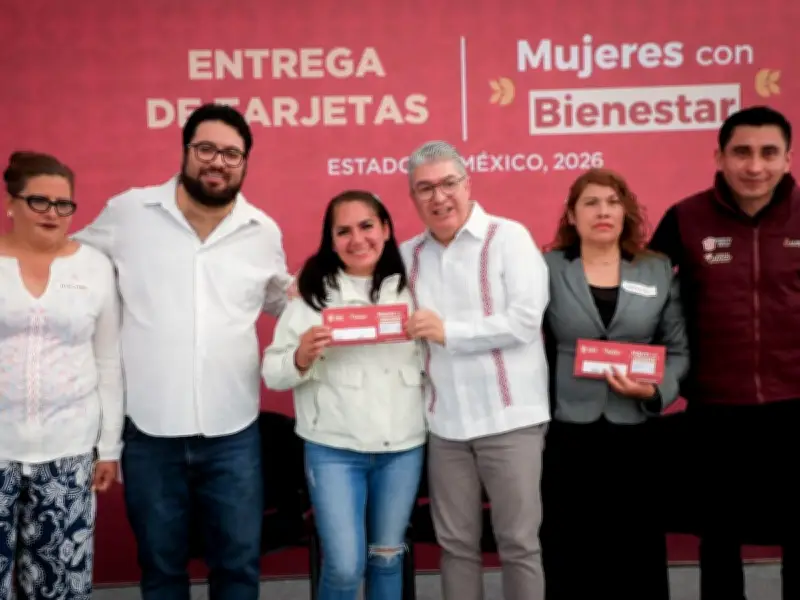 Naucalpan entrega 3 mil tarjetas del programa Mujeres con Bienestar en coordinación gubernamental