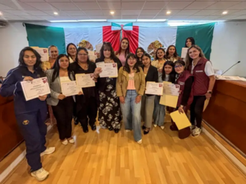 Naucalpan Realiza Simulacro de Cabildo Femenino para Conmemorar el Día Internacional de la Mujer