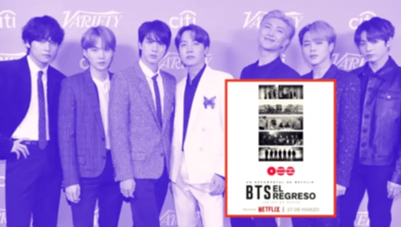 Netflix estrena documental 'BTS: El Regreso' y transmite concierto de la gira Arirang