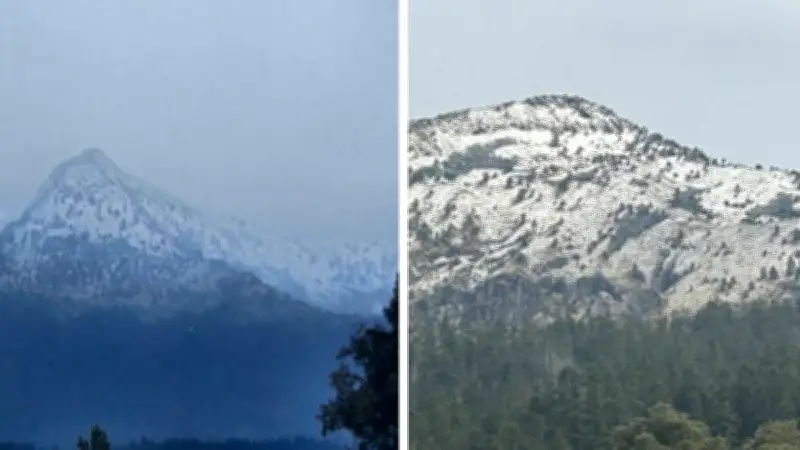 Nieve sorprende en plena primavera: Ajusco, volcanes y sierra de Nayarit se pintan de blanco