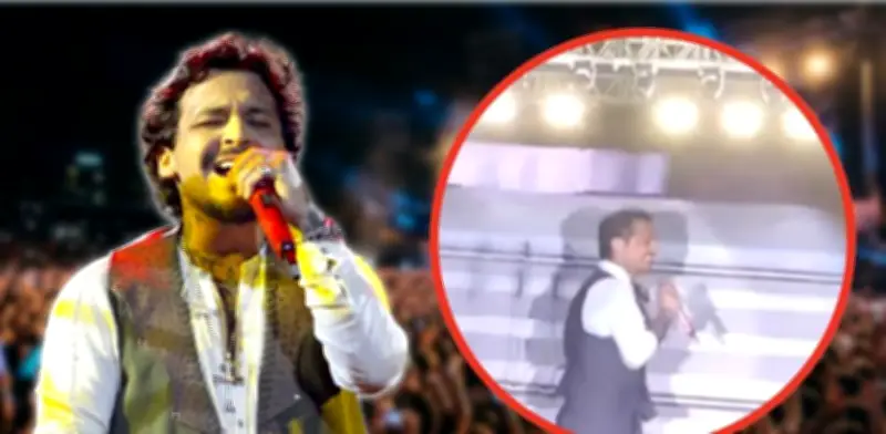 Nodal se autodescribe como 'chaparrito, infiel y entaconado' en concierto del Edomex