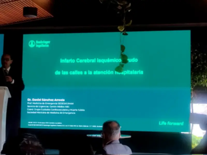 Nueva terapia trombolítica en México acelera atención de infartos cerebrales