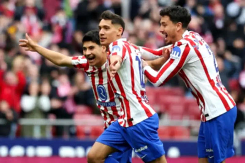 Obed Vargas es titular en la victoria del Atlético de Madrid en LaLiga