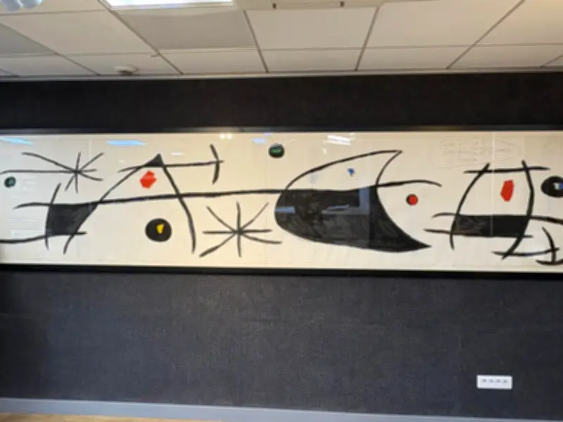 Obras inéditas de Joan Miró se exhiben en París antes de subasta millonaria