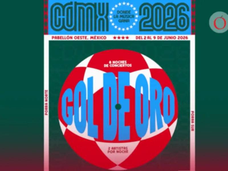 OCESA lanza festival 'Gol de Oro' en CDMX para precalentar ambiente del Mundial 2026