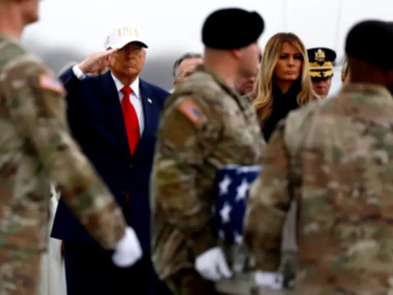 Octavo militar estadounidense muere en guerra contra Irán; Trump recibe cuerpos