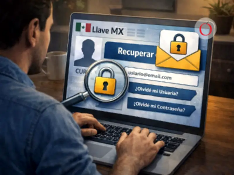 ¿Olvidaste tu usuario o contraseña de Llave MX? Guía completa para recuperar tu cuenta