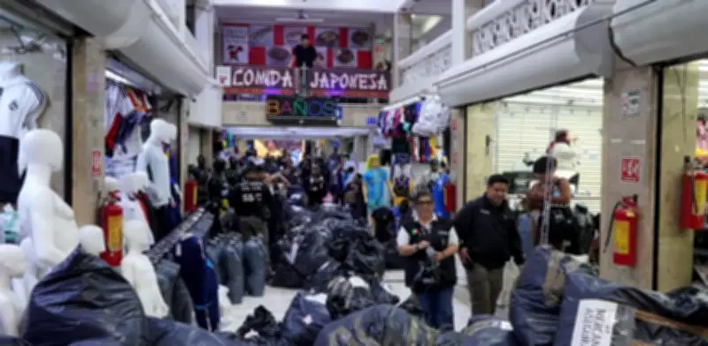 Operativo en Tepito decomisa 15.3 millones en productos pirata previo al Mundial 2026