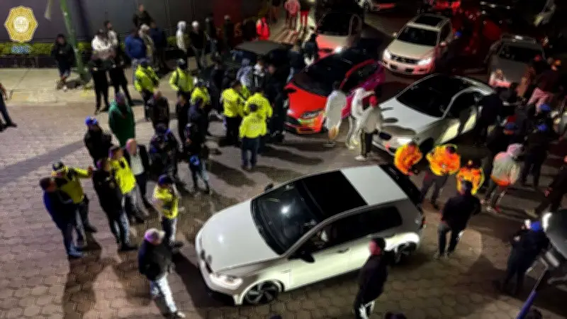 Operativo en Tlalpan: 7 autos al corralón y 57 infracciones por arrancones