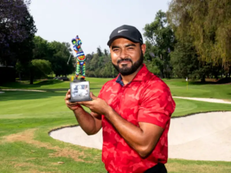 Osel Herrera se corona campeón en histórico I Campeonato Nacional de Golf Adaptado