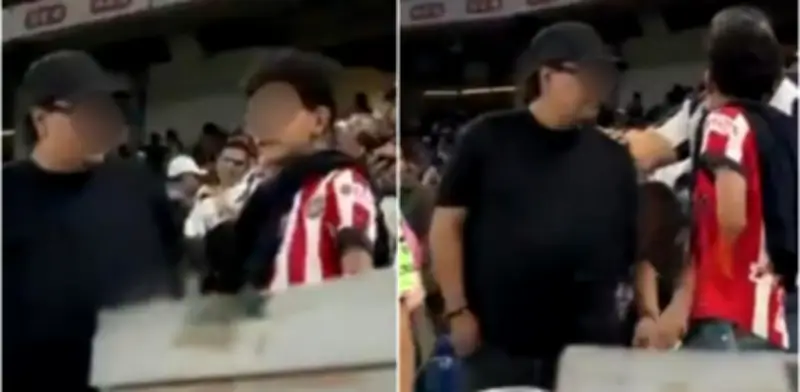 Padre golpea a su hijo en el Estadio BBVA tras lanzamiento de cerveza: la verdad detrás del video viral