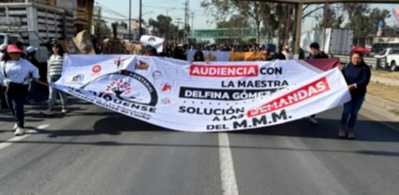 Padres y estudiantes exigen seguridad en preparatorias de San Vicente Chicoloapan