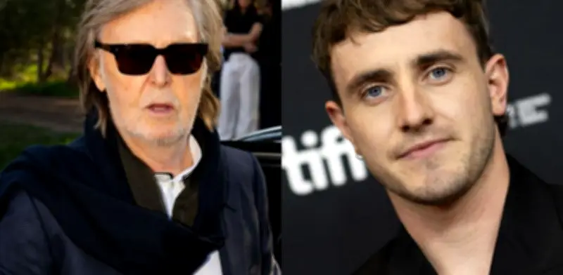 Paul McCartney y Paul Mescal son captados grabando en Londres para la película de The Beatles