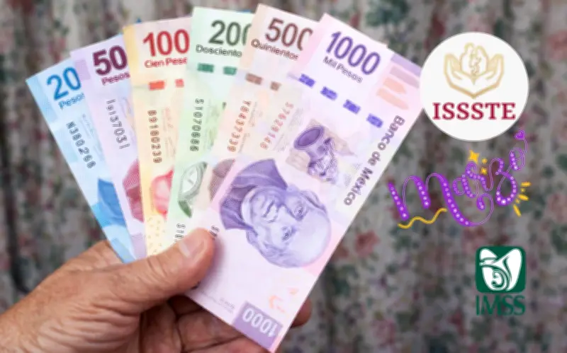 Pensión IMSS e ISSSTE: Adultos Mayores con Doble Pago en Marzo 2026