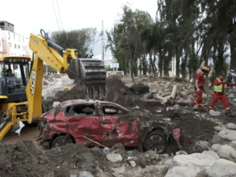 Perú declara emergencia en 283 distritos por lluvias: 64 fallecidos y miles de damnificados