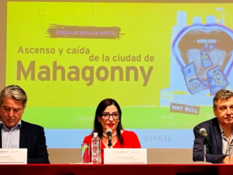 Ópera 'Mahagonny' en Bellas Artes: Un Espejo Crítico Contra el Individualismo Digital