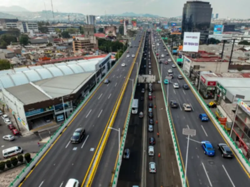 Periférico Norte en Edomex registra 68% de avance en reconstrucción