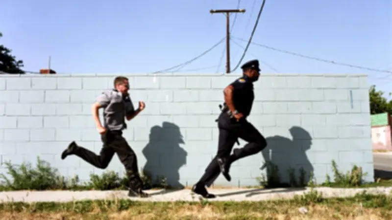 Persecución y enfrentamiento entre policías y delincuentes en colonia de Puebla