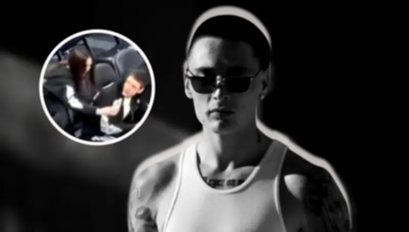 Peso Pluma abucheado por rechazar foto a fan durante juego de la NBA en San Francisco