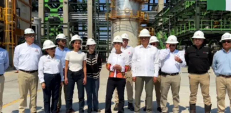 Planta coquizadora en Salina Cruz alcanza 76% de avance, producirá combustibles menos contaminantes