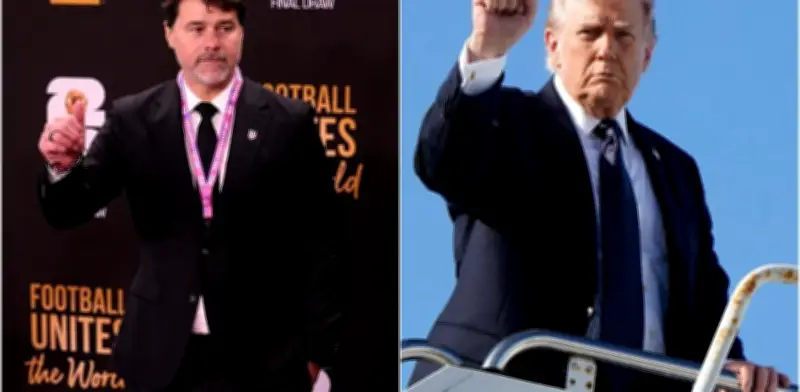 Pochettino promete a Trump que Estados Unidos ganará el Mundial 2026