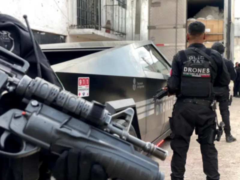 Policía de Jalisco desmantela bodega de autos robados en Zapopan tras rastreo con drones