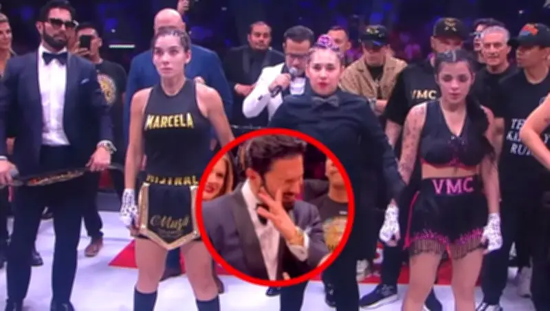 Poncho de Nigris llora de orgullo por triunfo de Marcela Mistral en Ring Royale