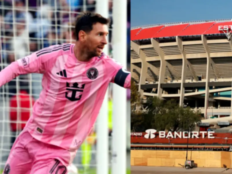 Posible visita de Lionel Messi al Estadio Azteca en la Concacaf Champions Cup