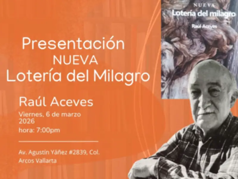 Presentan nuevo poemario de Raúl Aceves, figura literaria de Jalisco