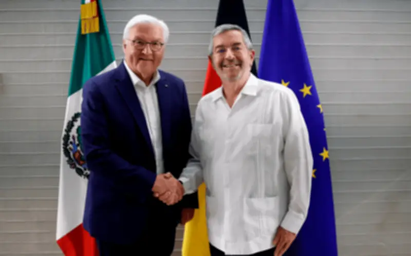Presidente de Alemania inicia visita oficial a México para reunirse con Claudia Sheinbaum