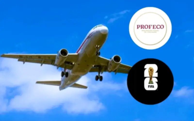 Profeco advierte sobre compensaciones por demoras en vuelos durante el Mundial 2026