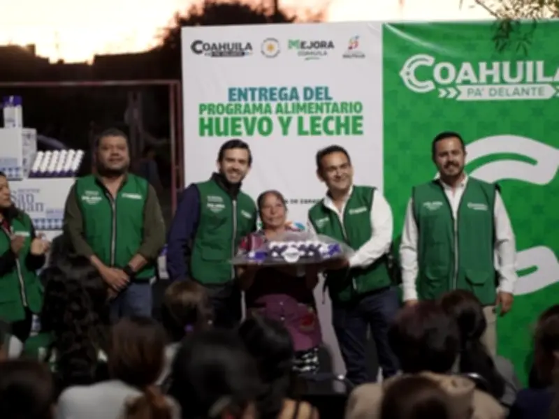 Programa Huevo y Leche de Coahuila beneficia a más de 100 mil familias