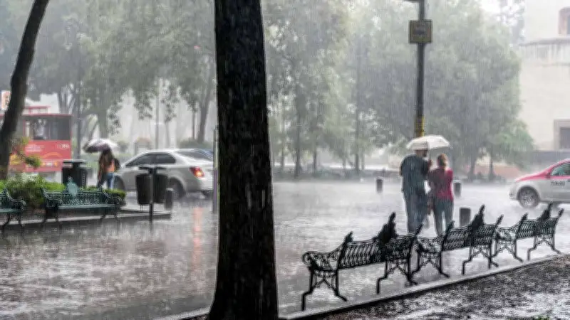Pronóstico del viernes 13: Lluvias y viento intenso azotarán la CDMX y Edomex